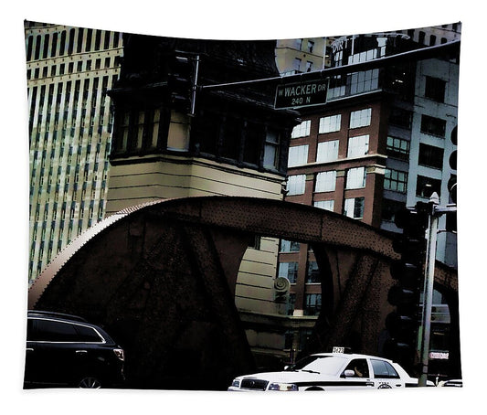 Wacker Drive Chicago - Tapestry