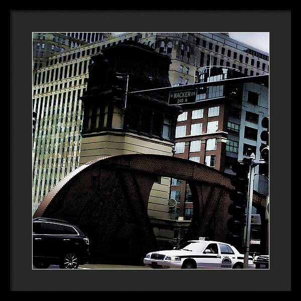 Wacker Drive Chicago - Framed Print