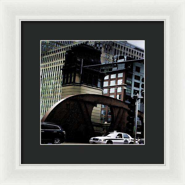 Wacker Drive Chicago - Framed Print