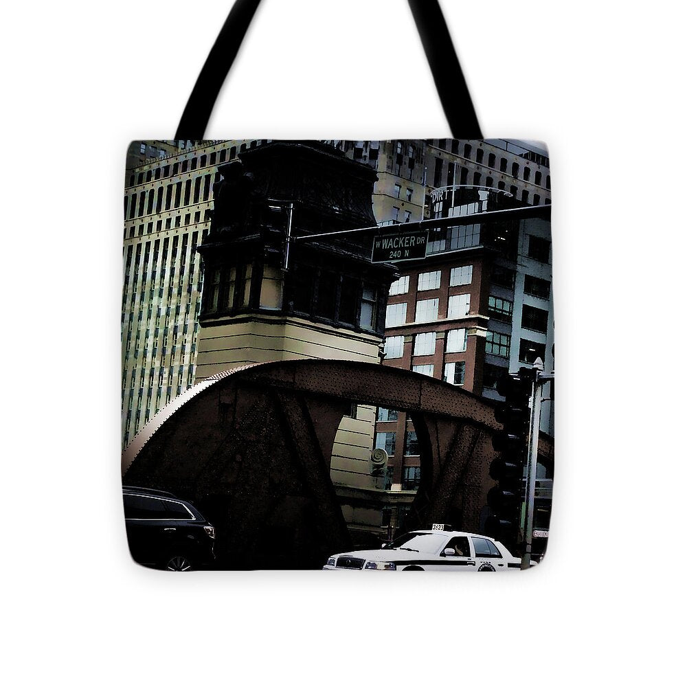 Wacker Drive Chicago - Tote Bag