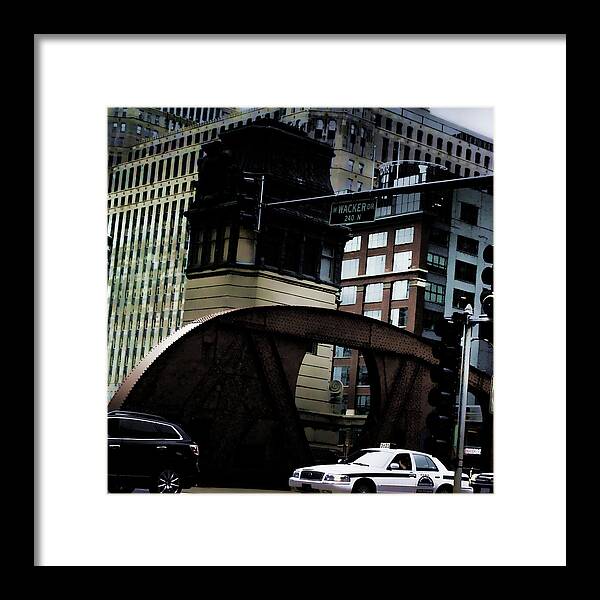 Wacker Drive Chicago - Framed Print