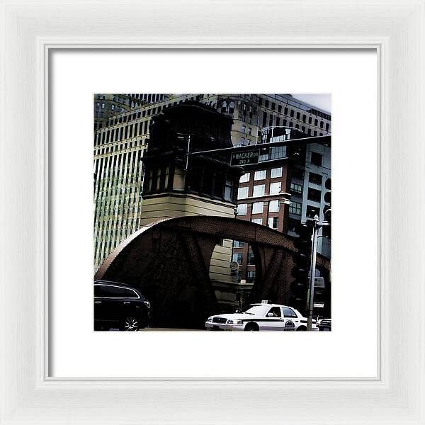 Wacker Drive Chicago - Framed Print