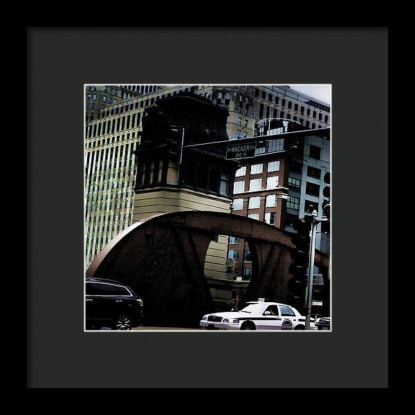 Wacker Drive Chicago - Framed Print