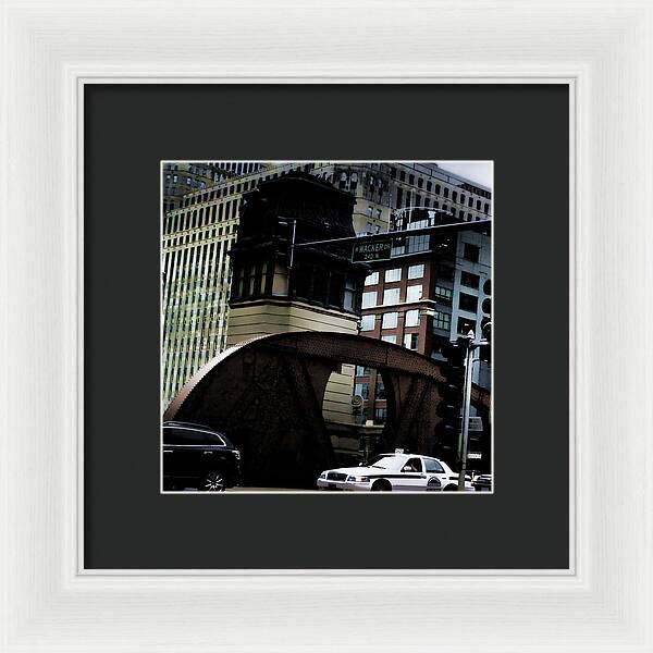 Wacker Drive Chicago - Framed Print