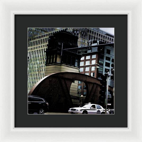 Wacker Drive Chicago - Framed Print