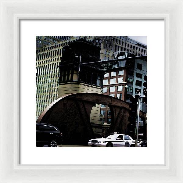 Wacker Drive Chicago - Framed Print