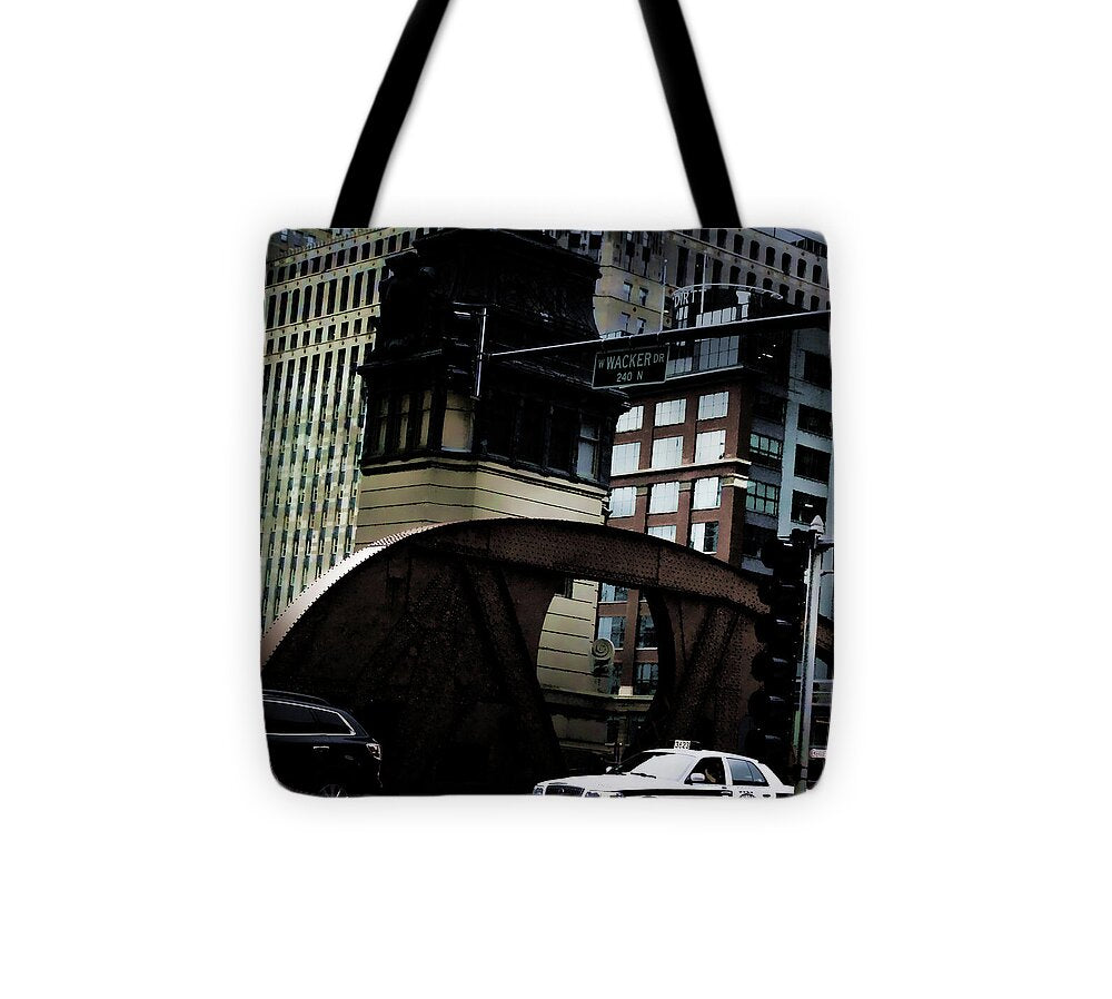 Wacker Drive Chicago - Tote Bag