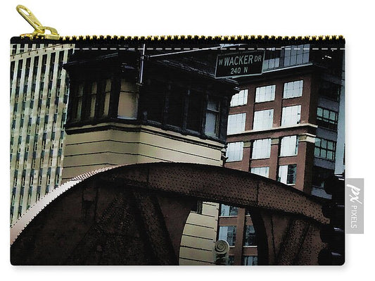 Wacker Drive Chicago - Zip Pouch