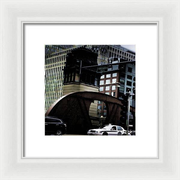 Wacker Drive Chicago - Framed Print