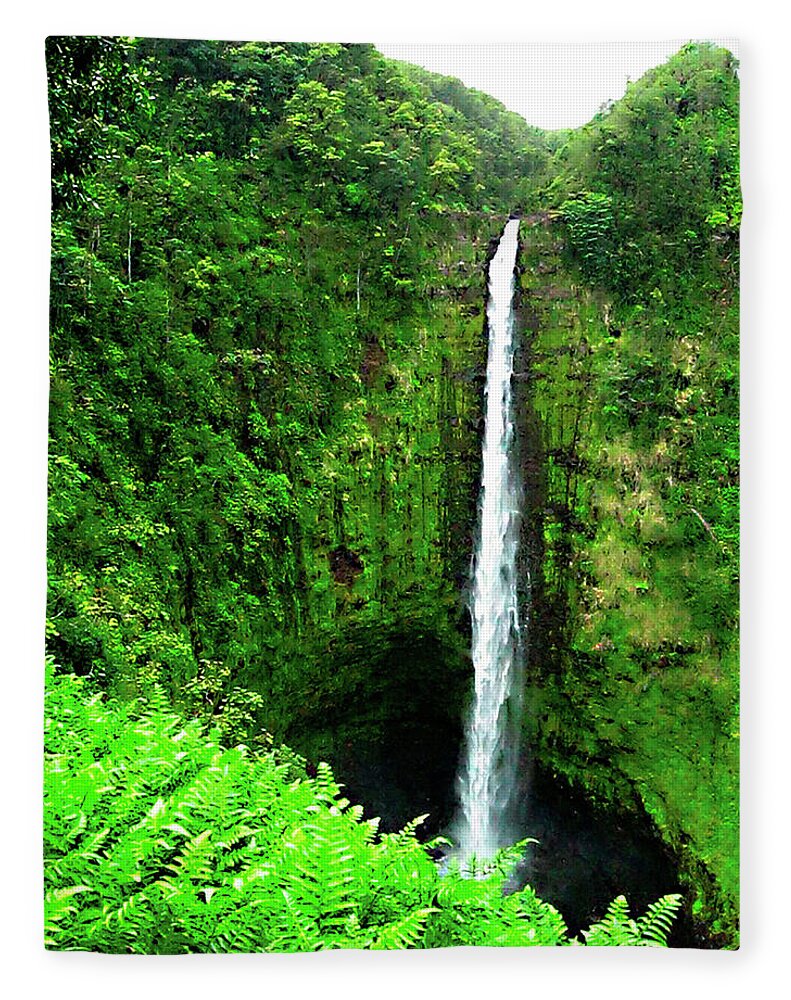 Waterfall Hawaii - Blanket