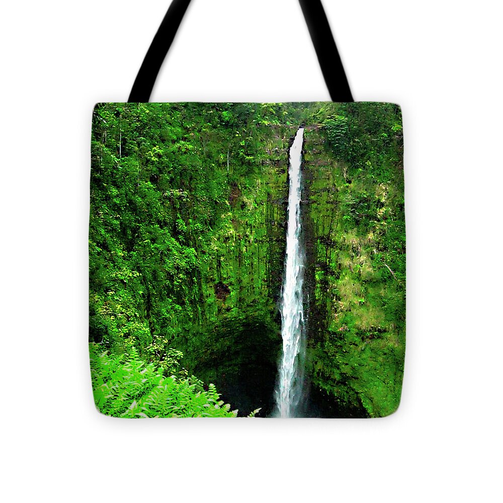 Waterfall Hawaii - Tote Bag