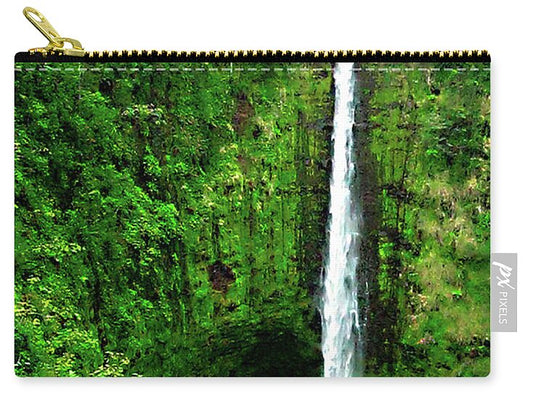 Waterfall Hawaii - Zip Pouch