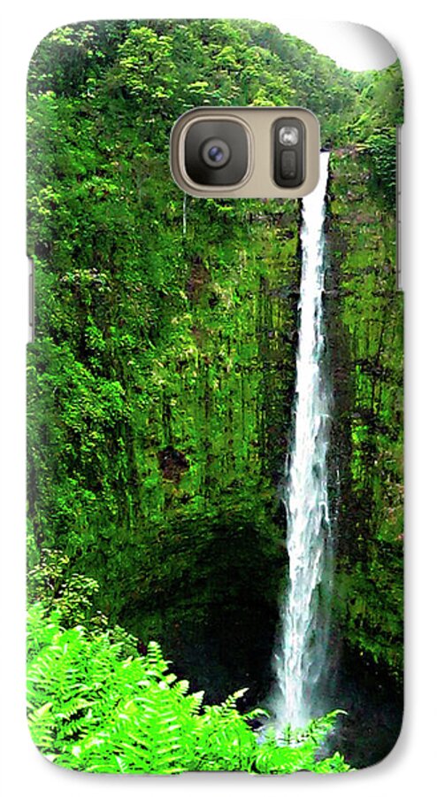 Waterfall Hawaii - Phone Case