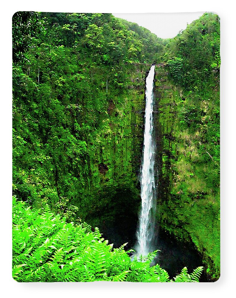 Waterfall Hawaii - Blanket