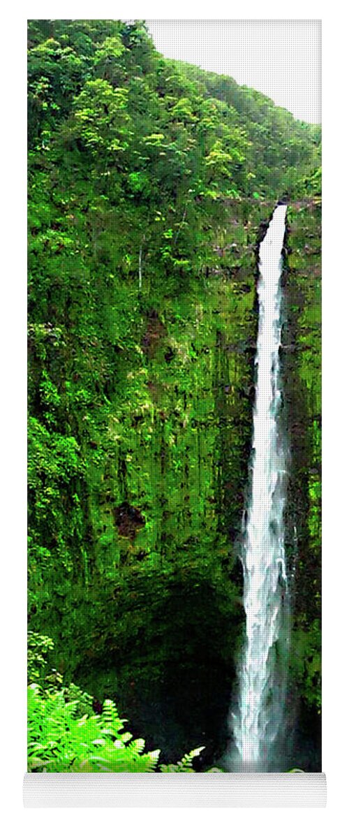 Waterfall Hawaii - Yoga Mat