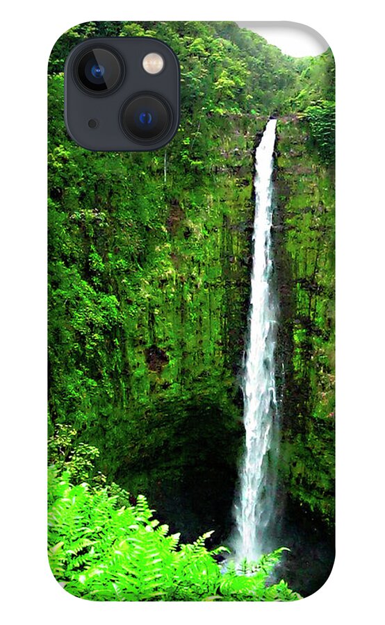 Waterfall Hawaii - Phone Case