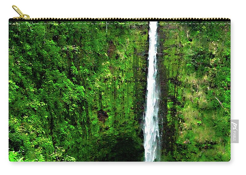 Waterfall Hawaii - Zip Pouch