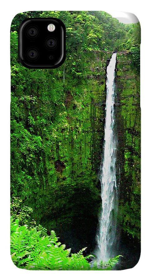 Waterfall Hawaii - Phone Case