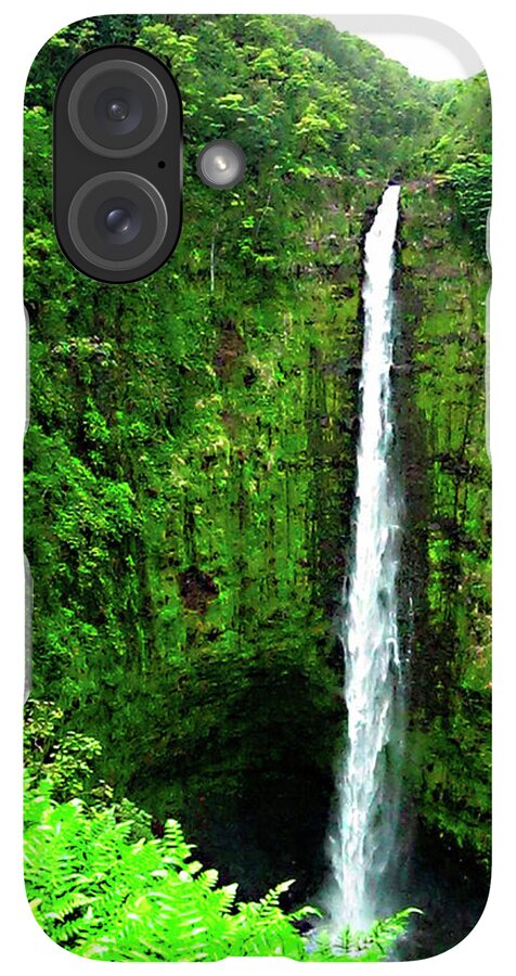 Waterfall Hawaii - Phone Case