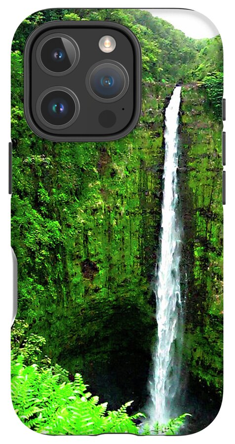 Waterfall Hawaii - Phone Case