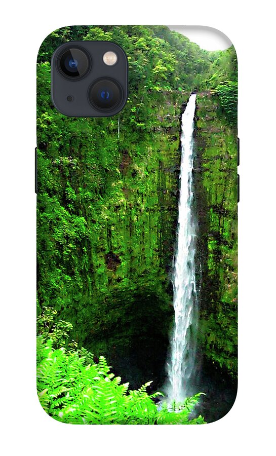 Waterfall Hawaii - Phone Case