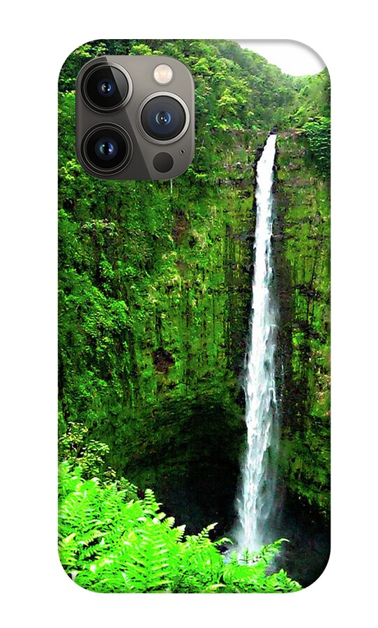 Waterfall Hawaii - Phone Case