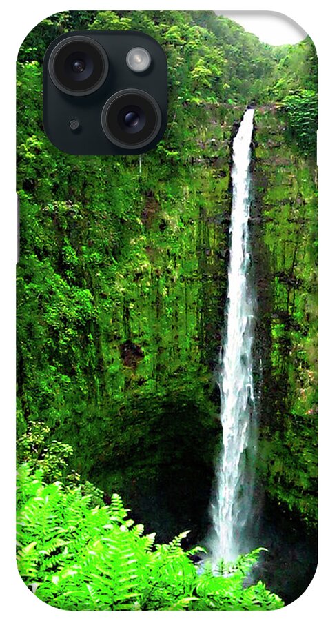 Waterfall Hawaii - Phone Case