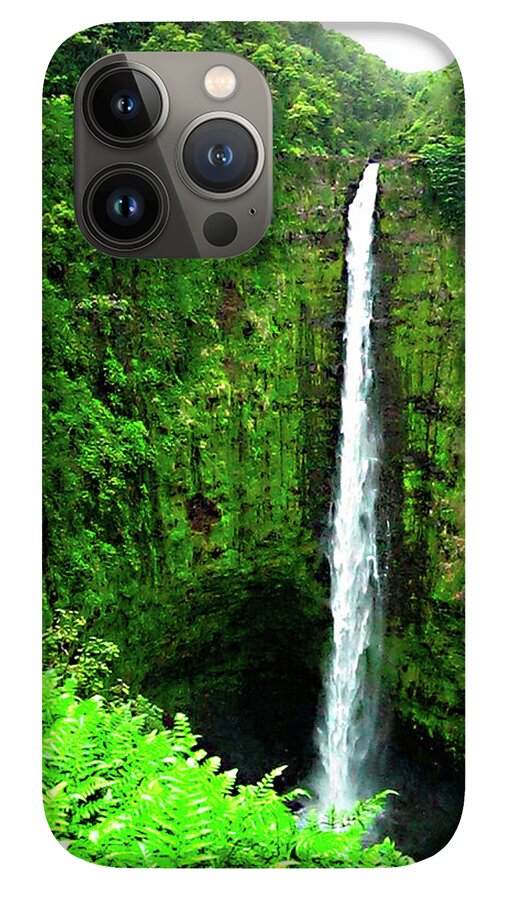 Waterfall Hawaii - Phone Case