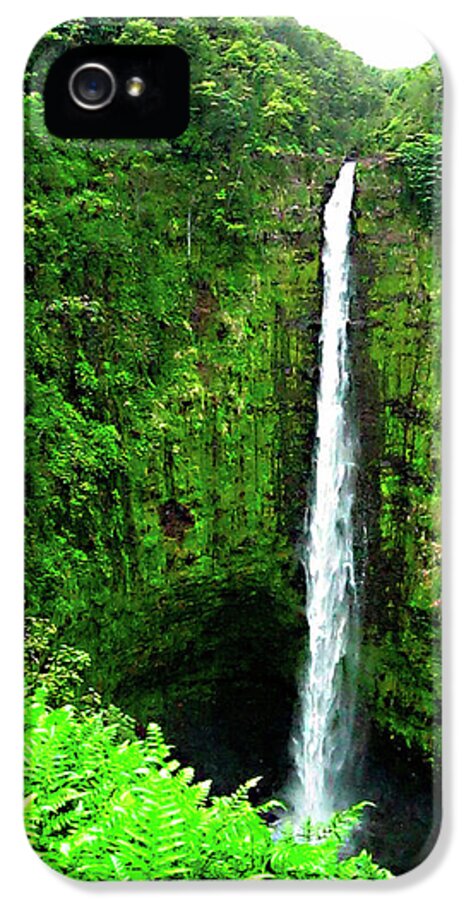 Waterfall Hawaii - Phone Case