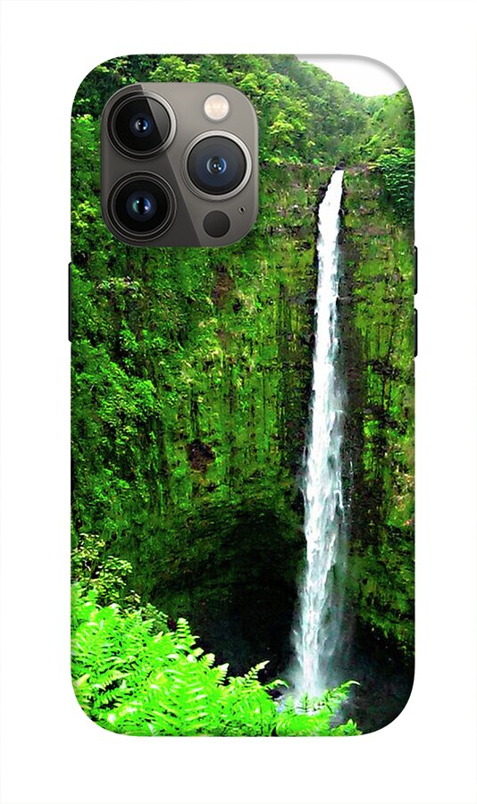 Waterfall Hawaii - Phone Case