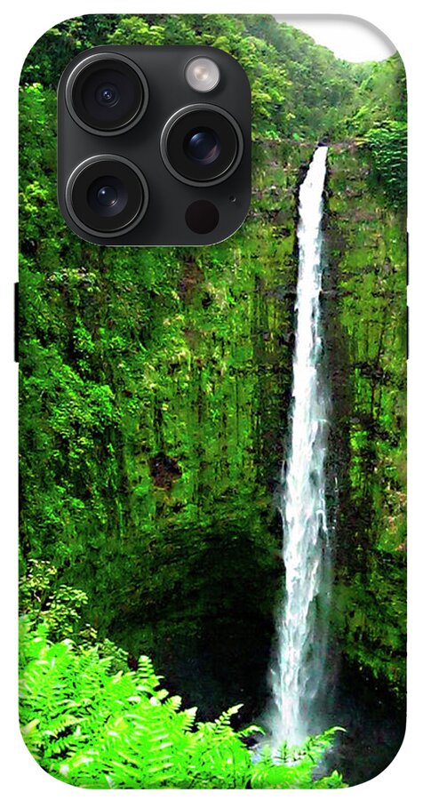 Waterfall Hawaii - Phone Case