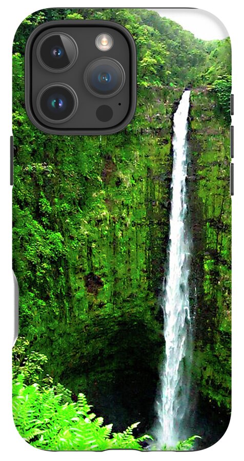 Waterfall Hawaii - Phone Case