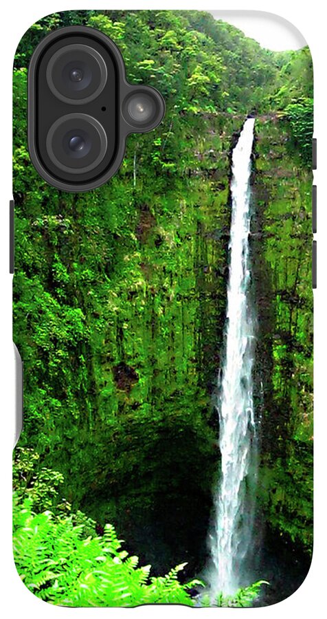 Waterfall Hawaii - Phone Case