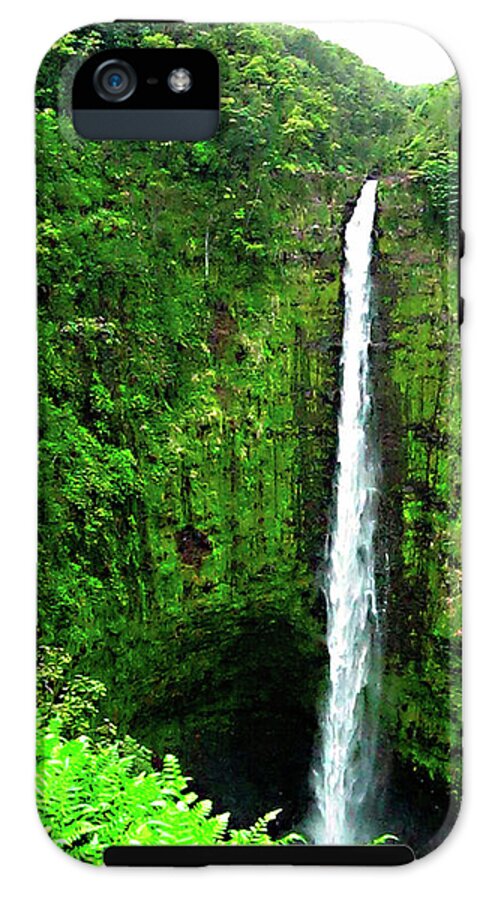 Waterfall Hawaii - Phone Case