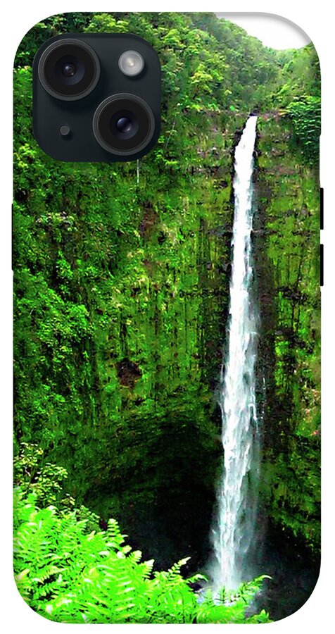 Waterfall Hawaii - Phone Case