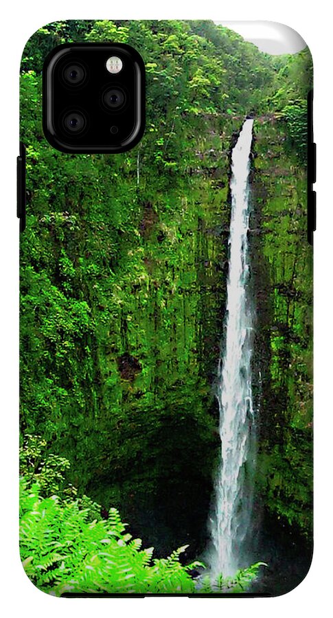 Waterfall Hawaii - Phone Case