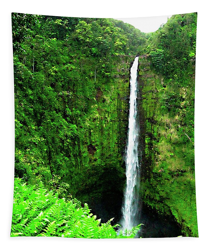 Waterfall Hawaii - Tapestry