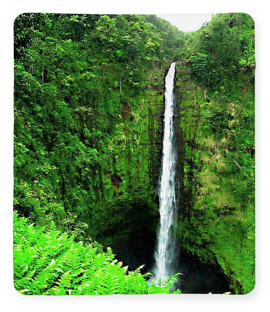 Waterfall Hawaii - Blanket