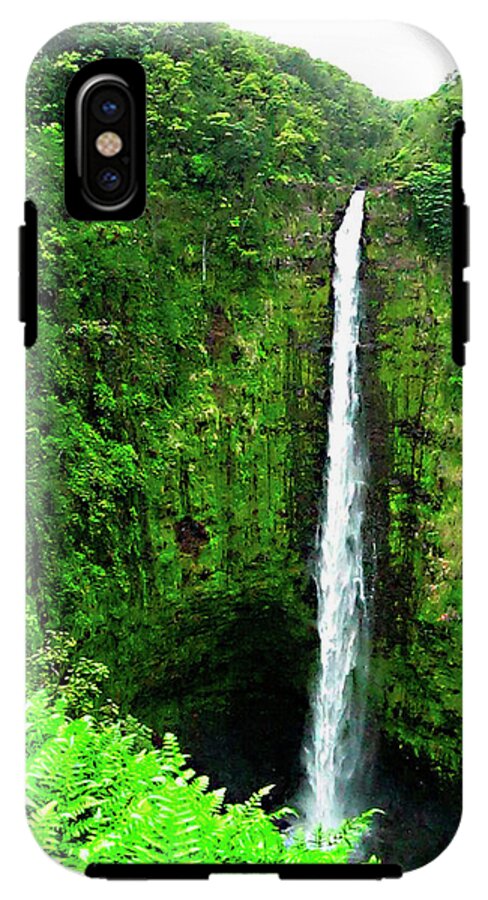 Waterfall Hawaii - Phone Case