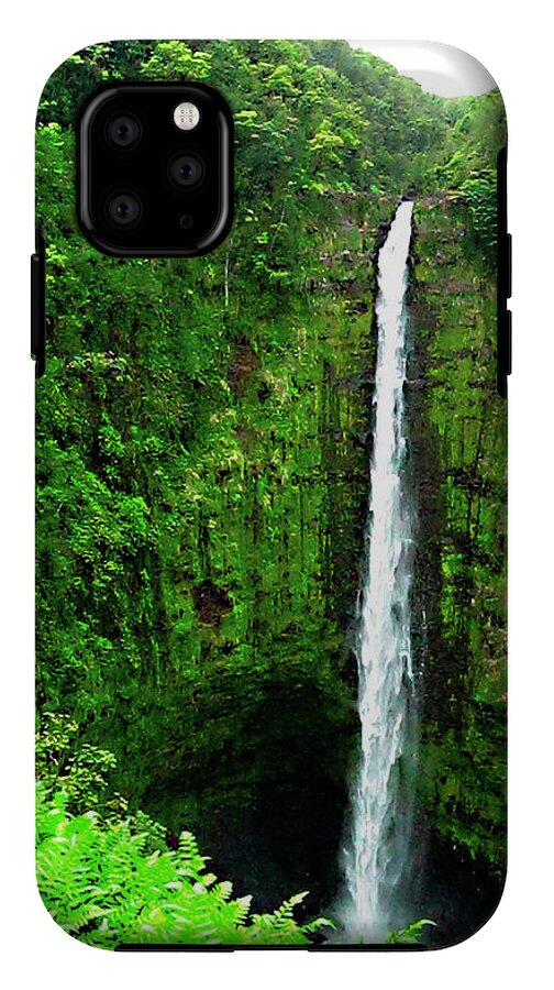 Waterfall Hawaii - Phone Case