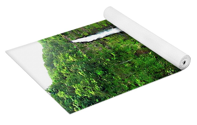 Waterfall Hawaii - Yoga Mat