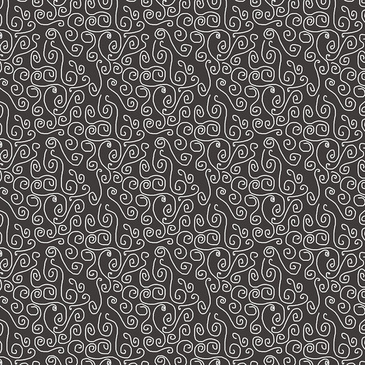 White Swirls on Gray Pattern Digital Image Download