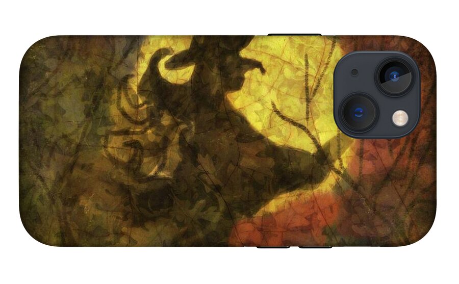 Witch on Texture - Phone Case