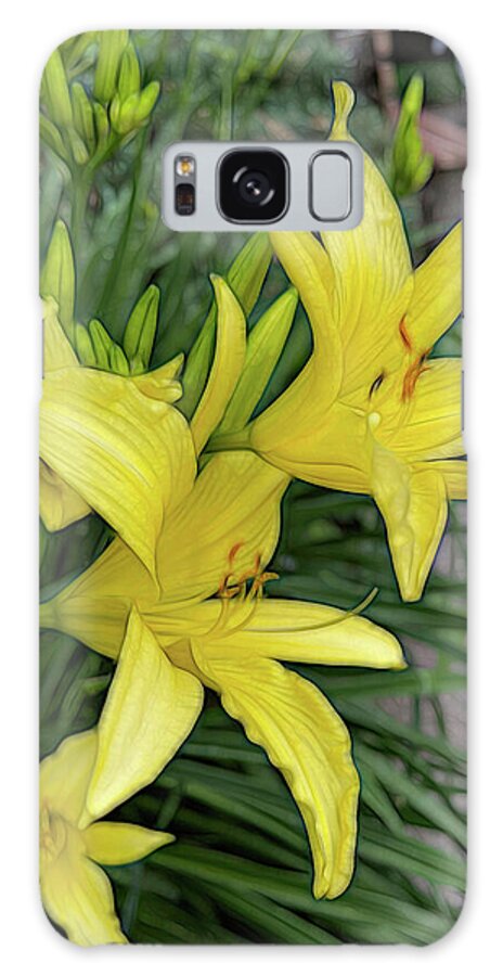 Yellow Daylilies In July - Phone Case