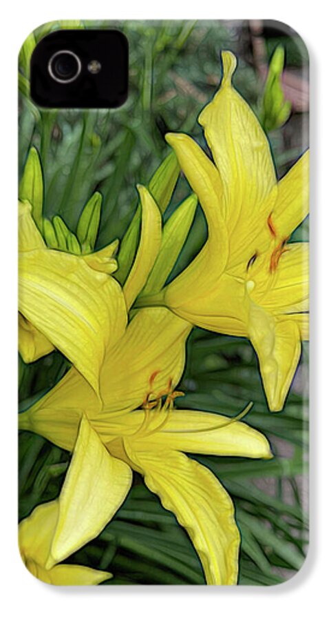 Yellow Daylilies In July - Phone Case