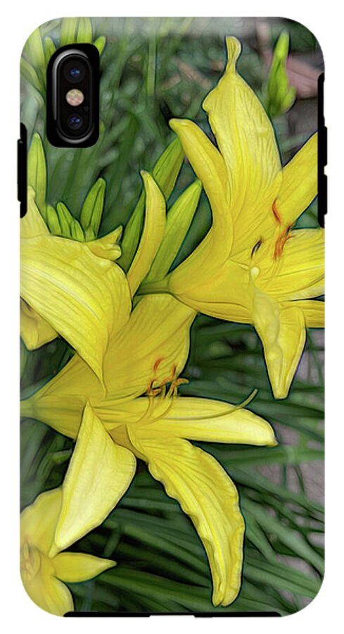 Yellow Daylilies In July - Phone Case