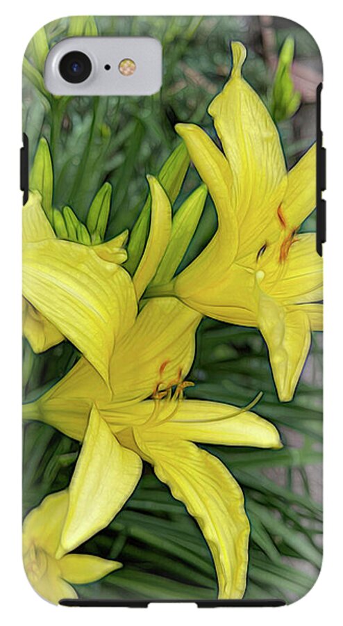 Yellow Daylilies In July - Phone Case