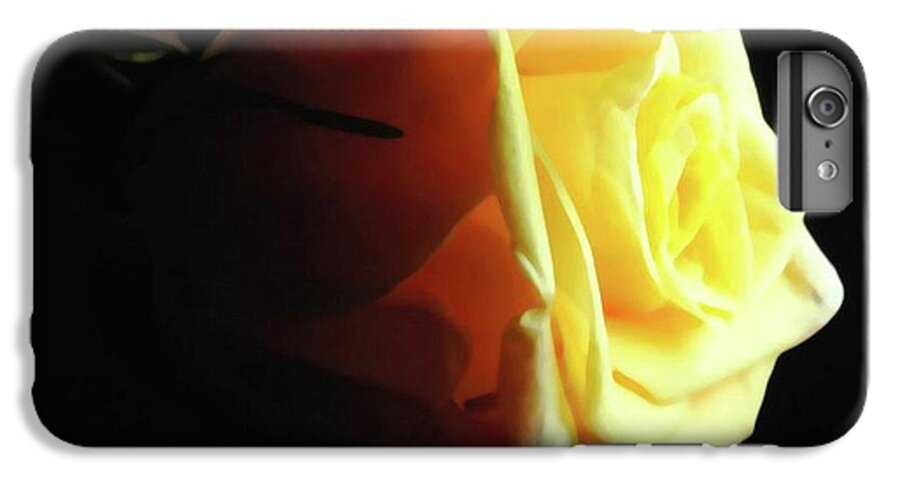 Yellow Rose Sideview - Phone Case