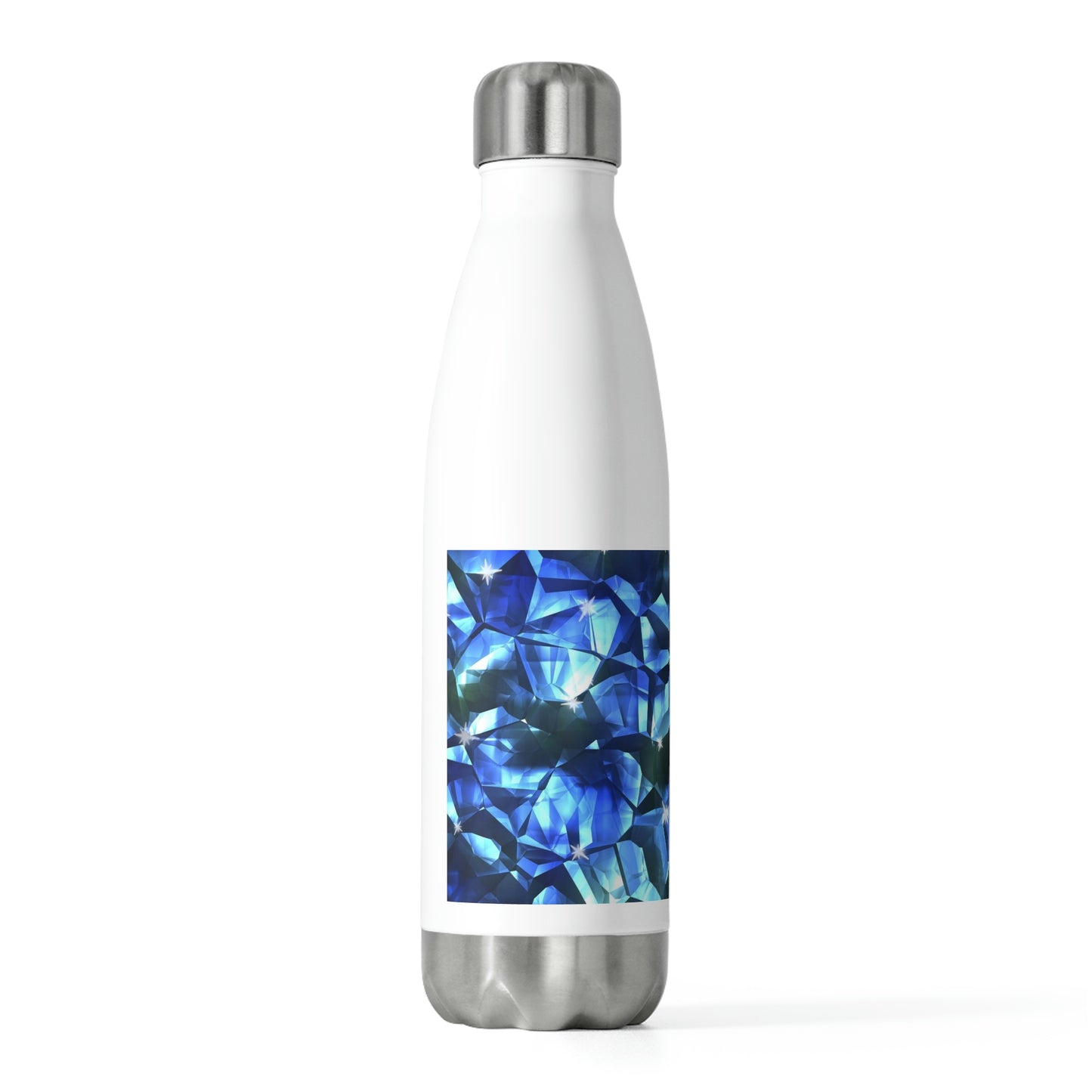 Blue Crystal Pattern 20oz Insulated Bottle