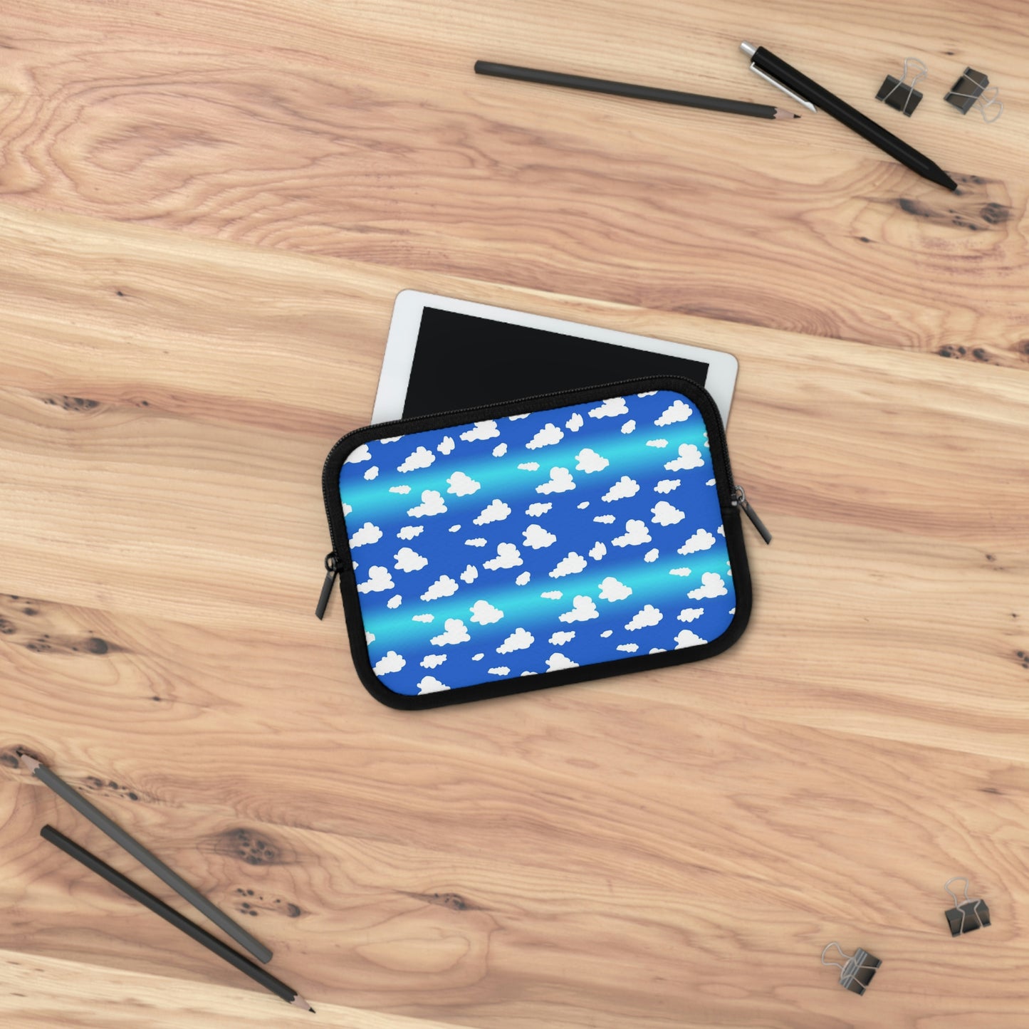 Clouds Pattern Laptop Sleeve